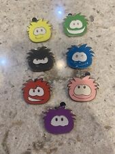 Disney Club Penguin Puffle Pins lot set of the seven colors picture