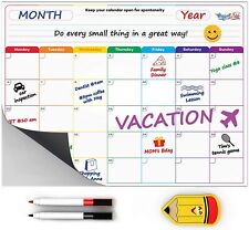 Magnetic Dry Erase Fridge Calendar - Organize Your Schedule Effortlessly picture