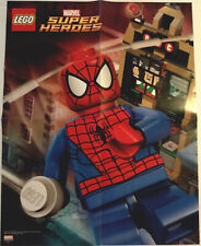Lego Marvel Super Heroes Poster NEW 2014 Spiderman picture