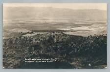 San Fernando Valley from Topanga Road RPPC Rare Antique Los Angeles Photo 1920s picture