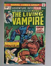 1974 Living Vampire #22 Adventure into Fear - Very nice picture