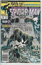 Marvel Web Of Spider-Man #32 (1987) Kraven's Last Hunt Part 4 - VF/NM Newsstand picture