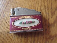 Antique Pacific Torch Lighter Vintage floral design Made in Austria  picture