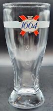 Kronenbourg 1664  Beer Glass  0.5 L man FLAWES has a couple of scratches picture
