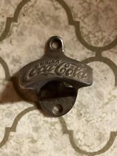 Antique Coca Cola Wall Mount Bottle Opener STARR X Brown Co PATD REG 1924 Md USA picture