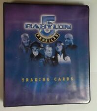 BABYLON 5 PROFILES TRADING CARD ALBUM USED picture