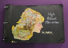 Large 1970s Vintage High School Scrapbook Elisa Phipps Galax, VA 20 Pages picture