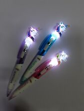 Light-Up UNICORN PEN, FUN for Office School Writing Stationery Gifts - 3 colors picture