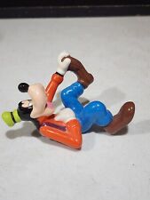 Vintage Disney Ceramic Goofy Figurine Laughing on Back picture