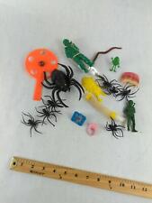Lot of 18 Halloween Plastic Party Favor Child Ring Characters, Vintage 70's 80's picture