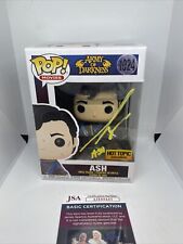 Bruce Campbell Signed Funko Pop Ash Evil Dead Army of Darkness Hot Topic JSA picture