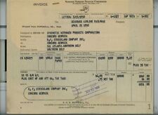 1950 Synthetic Nitrogen Products Corp New York Invoice Cal-Nitro Fertilizer A41 picture