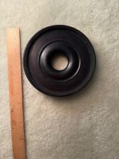 Vintage Antique Chinese 1930s Carved round Rosewood wood stand Brown 6.25