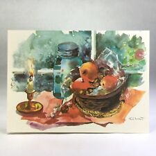 Vtg HOLIDAY HOSPITALITY Jean Turkot Hawthorne Sommerfield Christmas Card picture