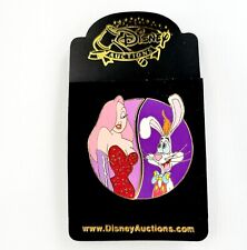 2004 Disney Auctions Roger and Jessica Friendship LE 500 2 Two Pin Set NIP picture