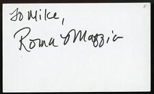 Roma Maffia signed autograph 3x5 Cut American Actress Grace Alvare on Profiler picture