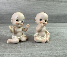 Lot Of 2 Vintage Kelvin's Kewpie Baby Figurines picture