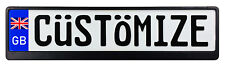 Great Britain Custom License Plate picture