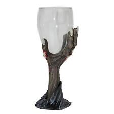 Individual Grand Toast to the Undead Bony Zombie Hand Wine Goblet Chalice picture