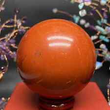 315g/60mm Natural Red Jasper Sphere Ball Quartz Crystal Reiki Healing picture