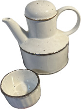 STONEHENGE Tableware/Mid Winter/Coffee/Tea Pot & 6 Cups Set/Made In ENGLAND picture