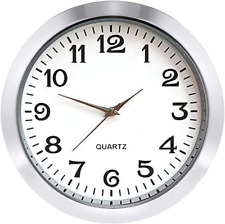 Mini Clock Insert 2-1/8 Inch (55 Mm) Round Quartz Movement Miniature Clock  picture