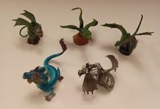 Dragonology Mini Figurine Lot 5 Wyvern Chinese Lung Gargouille Mexican Amphither picture