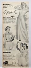 1952 Spun Lo Nightgowns Panties Underwear MCM Vtg Print Ad Poster Man Cave 50's picture