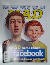 Mad Magazine June 2011  Issue  #509 Facebook Mark Zuckerberg Special picture