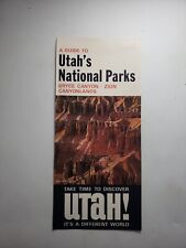 Take Time to Discover Utah Travel Memorabilia Brochure  picture