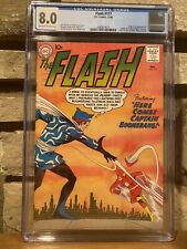 THE FLASH 117 CGC 8.0 (12/1960) OW/W pages, 1st Captain Boomerang picture