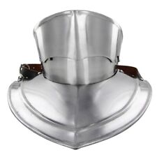 Medieval Knights Handmade Medieval Gothic Revival 16g Bevor Armor picture
