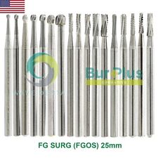 Wave Dental Oral Surgical Bur Tungsten Carbide Midwest Friction Grip FGOS 25mm picture