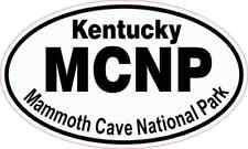 5in x 3in Oval Mammoth Cave National Park Sticker Car Truck Vehicle Bumper Decal picture