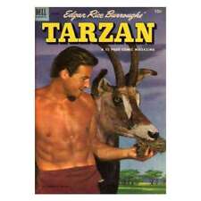 Tarzan (1948 series) #40 in Very Good minus condition. Dell comics [c, picture