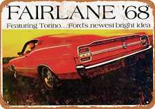 Metal Sign - 1968 Torino - Vintage Look Reproduction picture