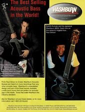 Washburn Guitars - Bakithi Kumalo / Brian Marshall - 1999 Print Ad picture