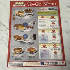Waffle House 2024 Collectible To-Go Menu  Prop Roll Playing picture