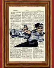 Soul Eater Dictionary Art Print Poster Picture Anime Manga Death the Kid Figure picture