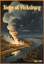 Siege of Vicksburg - Vintage Civil War Postcard -- NEW 4x6 unposted picture