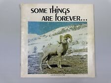 Glacier National Park Some Things Are Forever Montana 1970 Picture Book Vintage picture