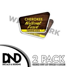 Cherokee National Forest Decals Tennessee 4