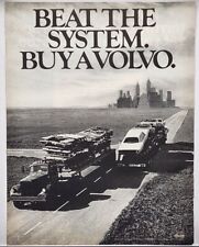 1971 Volvo Beat The System Buy A Volvo Crushed Cars Vintage Print Ad picture