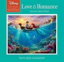 Andrews McMeel Disney Dreams Love & Romance 2022 Collectible Wall Calendar  w picture