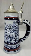 Vintage 1976 Avon Collectible Beer Stein Mountain Sheep, Moose & Eagle #218194 picture