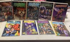 EVERETTE HARTSOE’S-RAZOR COMIC BOOK LOT-9 ISSUES All Comics Are In Excellent Co picture
