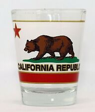 California Republic Bear Flag Shot Glass picture