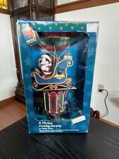Vintage Mr Christmas A Mickey Holiday Airship Lighted Automated TreeTopper 1997 picture