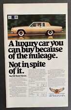 1981 Buick Electra Ad - You Can Buy Because of the Mileage picture