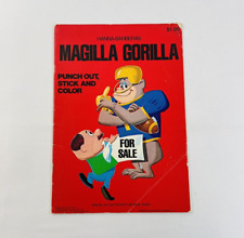 Vintage 1974 Hanna Barberas Magilla Gorilla Coloring Activity Sticker Book picture
